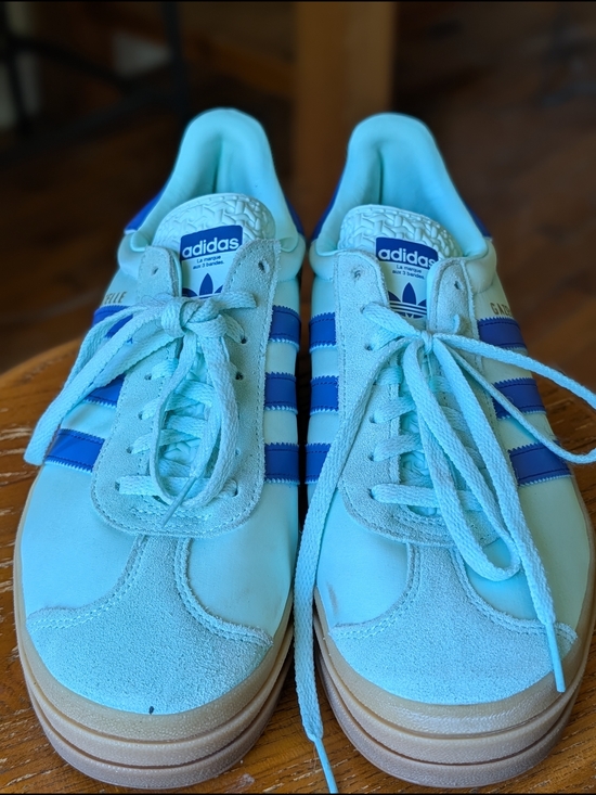 adidas Shoes - adidas Women's Light Blue and Royal Blue Sneakers